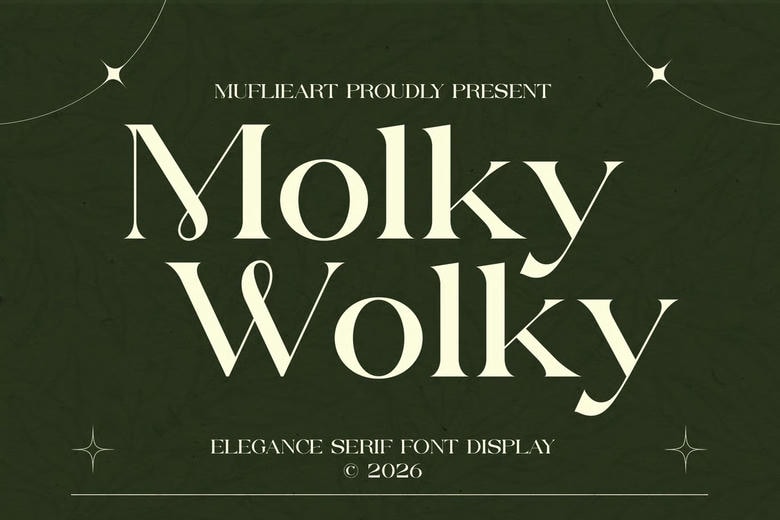Molky Wolky Font
