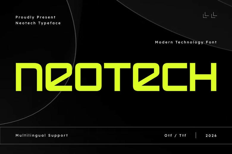 Neotech Font