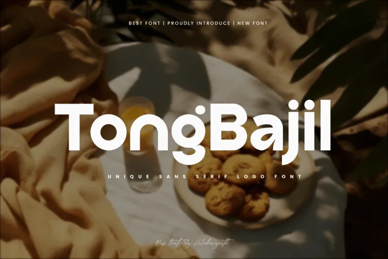 Tong Bajil Font